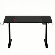 Artiss Electric Gaming Desk RGB Sit Stand Height Adjustable Table Black HASD-B-GMD06-BK