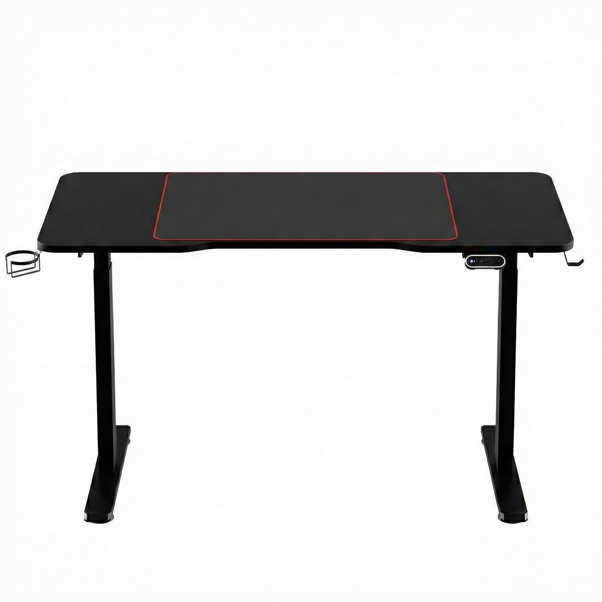 Artiss Electric Gaming Desk RGB Sit Stand Height Adjustable Table Black HASD-B-GMD06-BK