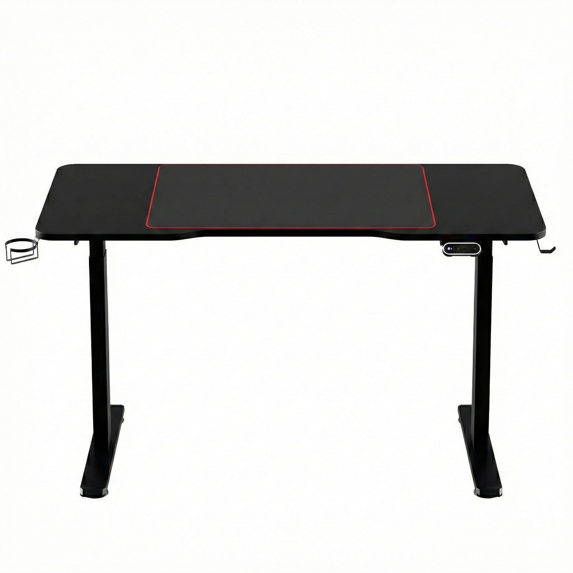 Artiss Electric Gaming Desk RGB Sit Stand Height Adjustable Table Black HASD-B-GMD06-BK