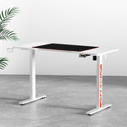 Artiss Standing Desk Motorised Gaming Desks White 140CM HASD-B-GMD06-WH