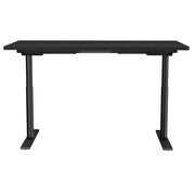 Artiss Standing Desk Motorised Electric Dual Motor Black 140CM HASD-B-M10-BKDF-BKDB-140