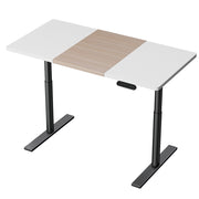 Artiss Standing Desk Motorised Electric Dual Motor 120CM HASD-B-M10-BKDF-NWDB-120