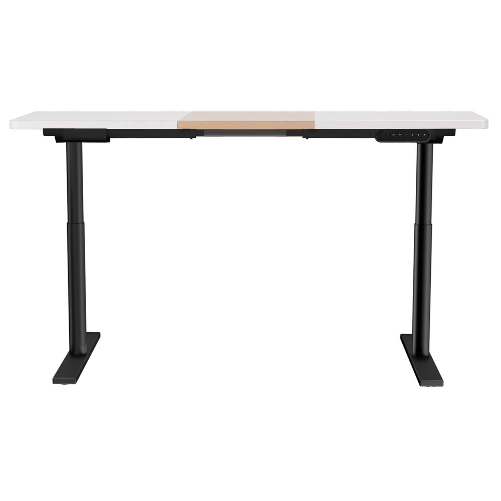 Artiss Standing Desk Motorised Electric Dual Motor 140CM HASD-B-M10-BKDF-NWDB-140