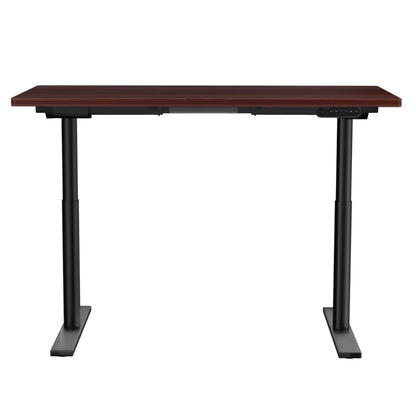 Artiss Standing Desk Motorised Electric Dual Motor Walnut 120CM HASD-B-M10-BKDF-WADB-120