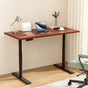 Artiss Standing Desk Motorised Electric Dual Motor Walnut 140CM HASD-B-M10-BKDF-WADB-140
