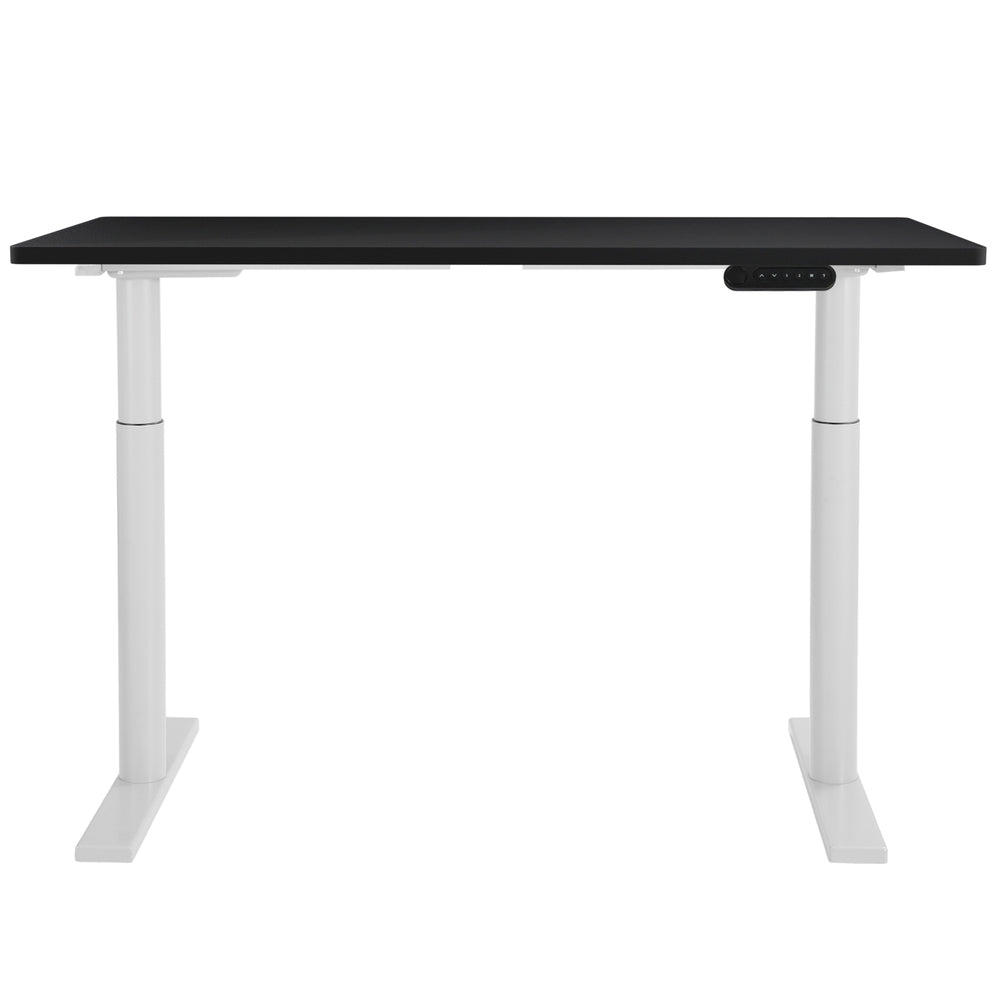 Artiss Standing Desk Motorised Electric Dual Motor 140CM Black HASD-B-M10-WHDF-BKDB-140
