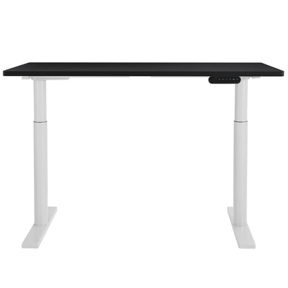 Artiss Standing Desk Motorised Electric Dual Motor 140CM Black HASD-B-M10-WHDF-BKDB-140