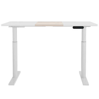 Artiss Standing Desk Motorised Electric Dual Motor 140CM White Pine HASD-B-M10-WHDF-NWDB-140