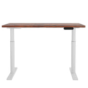 Artiss Standing Desk Motorised Electric Dual Motor 120CM Rustic Brown HASD-B-M10-WHDF-RBDB-120