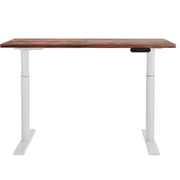 Artiss Standing Desk Motorised Electric Dual Motor 140CM Rustic Brown HASD-B-M10-WHDF-RBDB-140