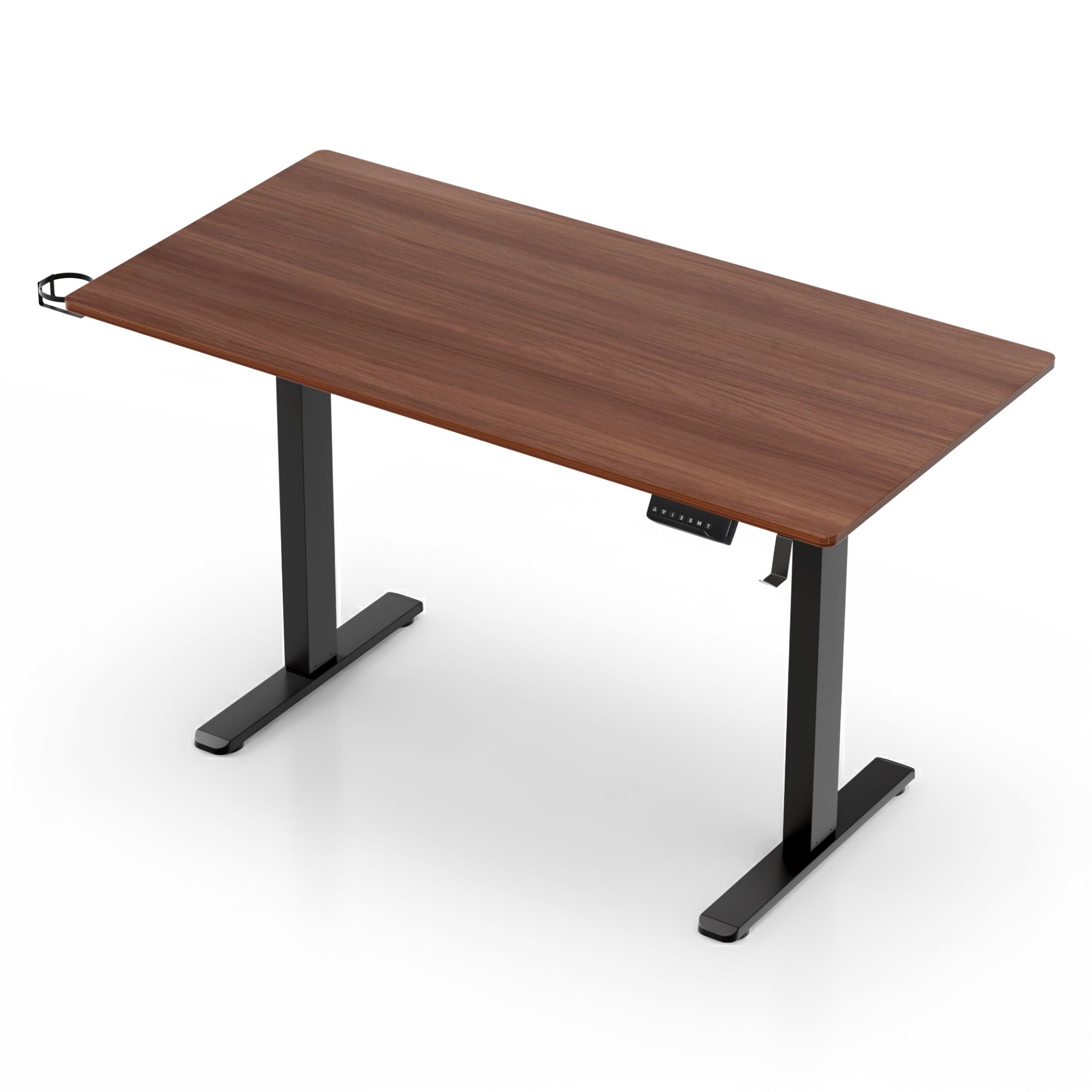 Artiss Standing Desk Motorised Dual Motor Electric Walnut 140CM HASD-B-M14-WA-AB