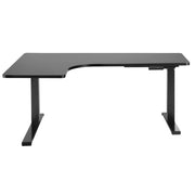 Artiss Standing Desks L-shape Motorised 160CM Black HASD-B-M70-BK-160