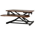 Artiss Standing Desk Riser Height Adjustable Rustic Brown 80CM HASD-B-S28-RB