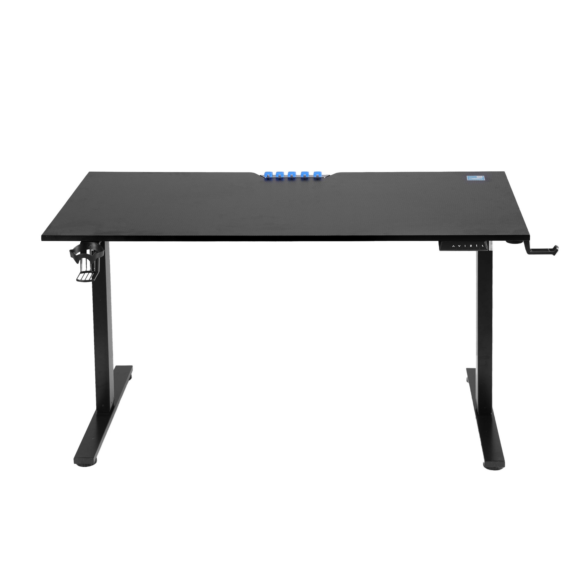 Artiss Electric Standing Desk Height Adjustable Gaming Desk Home Office 140cm HASD-ET156E-GAME-BK-AB