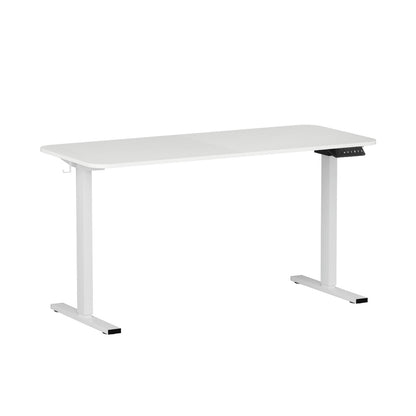 Artiss Electric Standing Desk 140cm Adjustable Height Motorised Home Office Desk White HASD-ET156E-WH