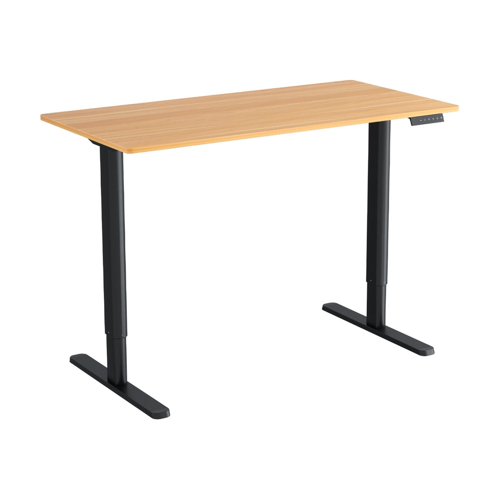 120CM Artiss Electric Standing Desk Sit Stand Desks Home Office Computer Desk HASD-ET157-BKNT