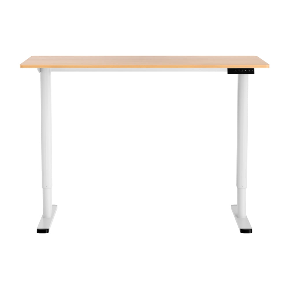 120CM Artiss Electric Standing Desk Sit Stand Desks Home Office Computer Desk HASD-ET157-WHNT