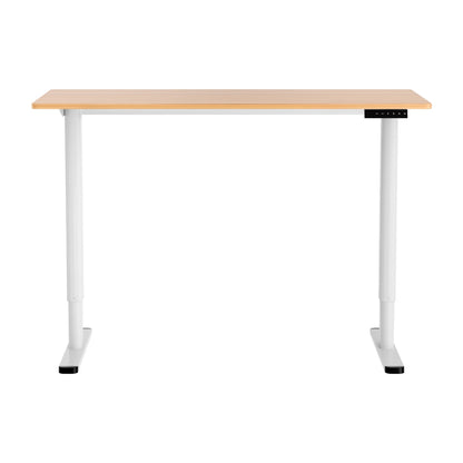 120CM Artiss Electric Standing Desk Sit Stand Desks Home Office Computer Desk HASD-ET157-WHNT