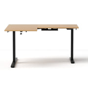 Artiss L-Shape Electric Standing Desk Sit Stand Up Height Adjustable Motorised HASD-ET262DL-WD-AB