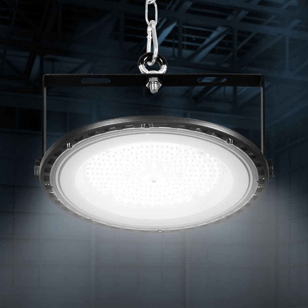 Leier High Bay Light LED 100W Industrial Lamp Workshop Warehouse Factory Lights HBL-UFO-H100-BK