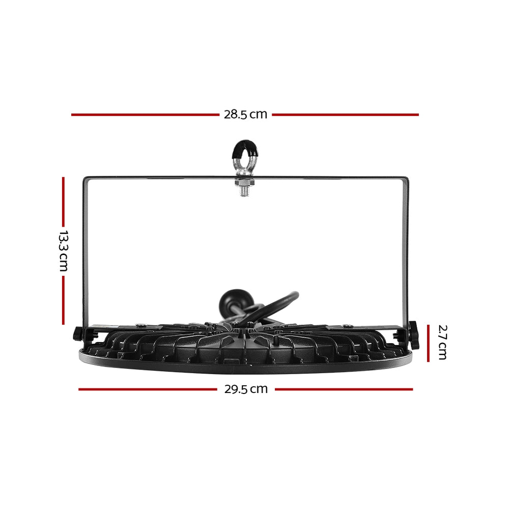 Leier High Bay Light LED 150W Industrial Lamp Workshop Warehouse Factory Lights HBL-UFO-H150-BK