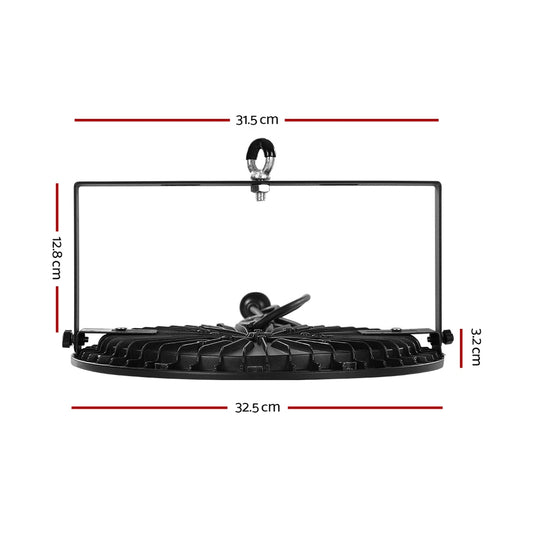 Leier High Bay Light LED 200W Industrial Lamp Workshop Warehouse Factory Lights HBL-UFO-H200-BK