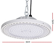 Leier LED High Bay Lights 150W UFO Industrial Shed Warehouse Factory Lamp White HBL-UFO-N210C-WH