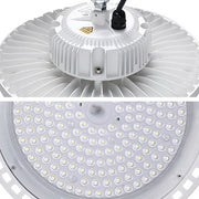 Leier LED High Bay Lights 150W UFO Industrial Shed Warehouse Factory Lamp White HBL-UFO-N210C-WH