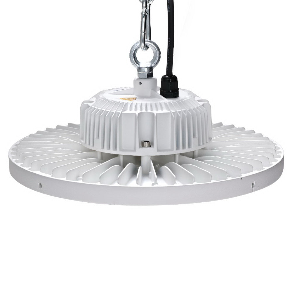 Leier LED High Bay Lights 200W UFO Industrial Shed Warehouse Factory Lamp White HBL-UFO-N280C-WH