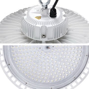 Leier LED High Bay Lights 200W UFO Industrial Shed Warehouse Factory Lamp White HBL-UFO-N280C-WH