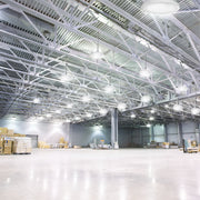 Leier LED High Bay Lights 200W UFO Industrial Shed Warehouse Factory Lamp White HBL-UFO-N280C-WH