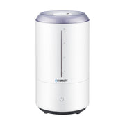 Devanti Ultrasonic Humidifier Aroma Diffuser Top Fill Quiet Bedroom 4L White HM-4L-TOUCH-WH