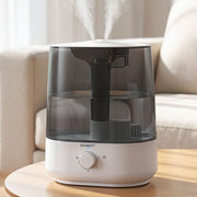Devanti Ultrasonic Humidifier Aroma Diffuser Top Fill Quiet Bedroom 6L HM-6L-KNOB-WHBK