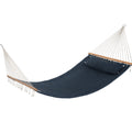 Gardeon Hammock Bed Outdoor Portable Hanging Chair Camping Blue HM-BED-BAR-POL-NAVY
