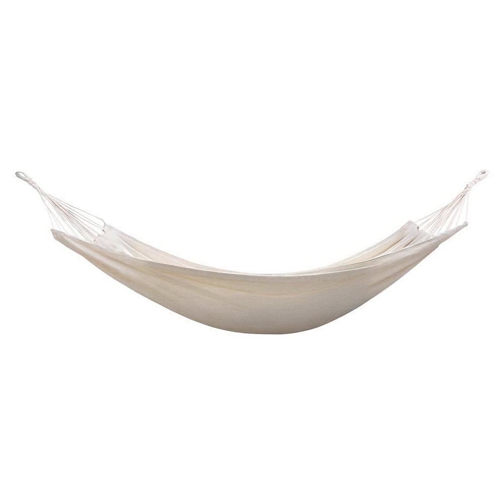 Gardeon Hammock Bed w/ Travel Bag Outdoor Lounge Chair Cream HM-BED-PORT-CREAM