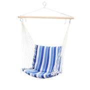 Gardeon Hammock Chair Swing Camping Blue HM-CHAIR-BLUE
