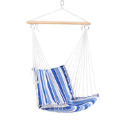 Gardeon Hammock Chair Swing Camping Blue HM-CHAIR-BLUE