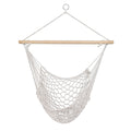Gardeon Hammock Chair Outdoor Hanging Camping Mesh Indoor Cream HM-CHAIR-MES-CREAM