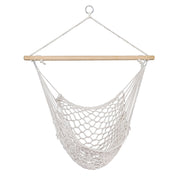 Gardeon Hammock Chair Outdoor Hanging Camping Mesh Indoor Cream HM-CHAIR-MES-CREAM