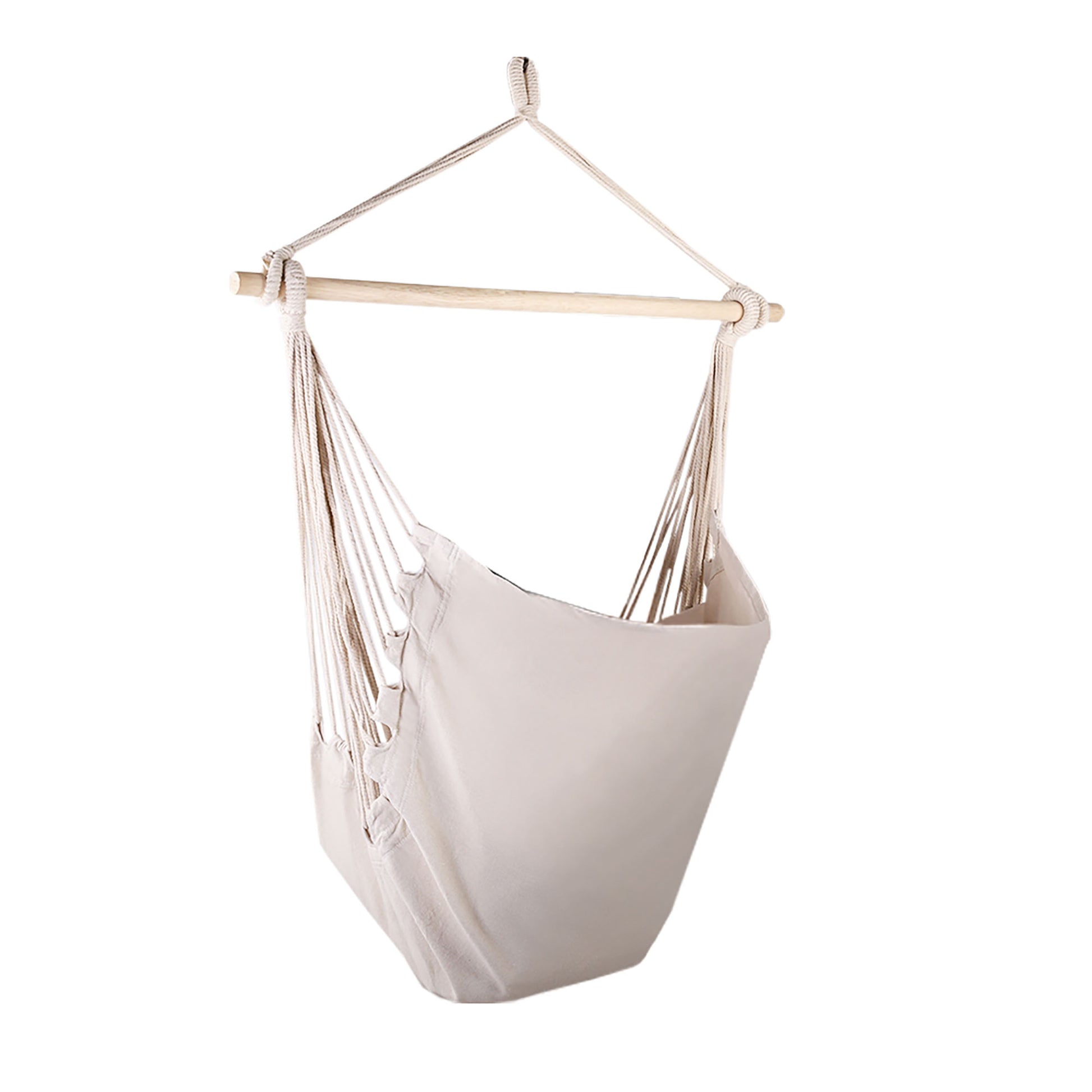 Gardeon Hammock Chair Outdoor Camping Hanging Hammocks Cushion Pillow Cream HM-CHAIR-PILLOW-CREAM