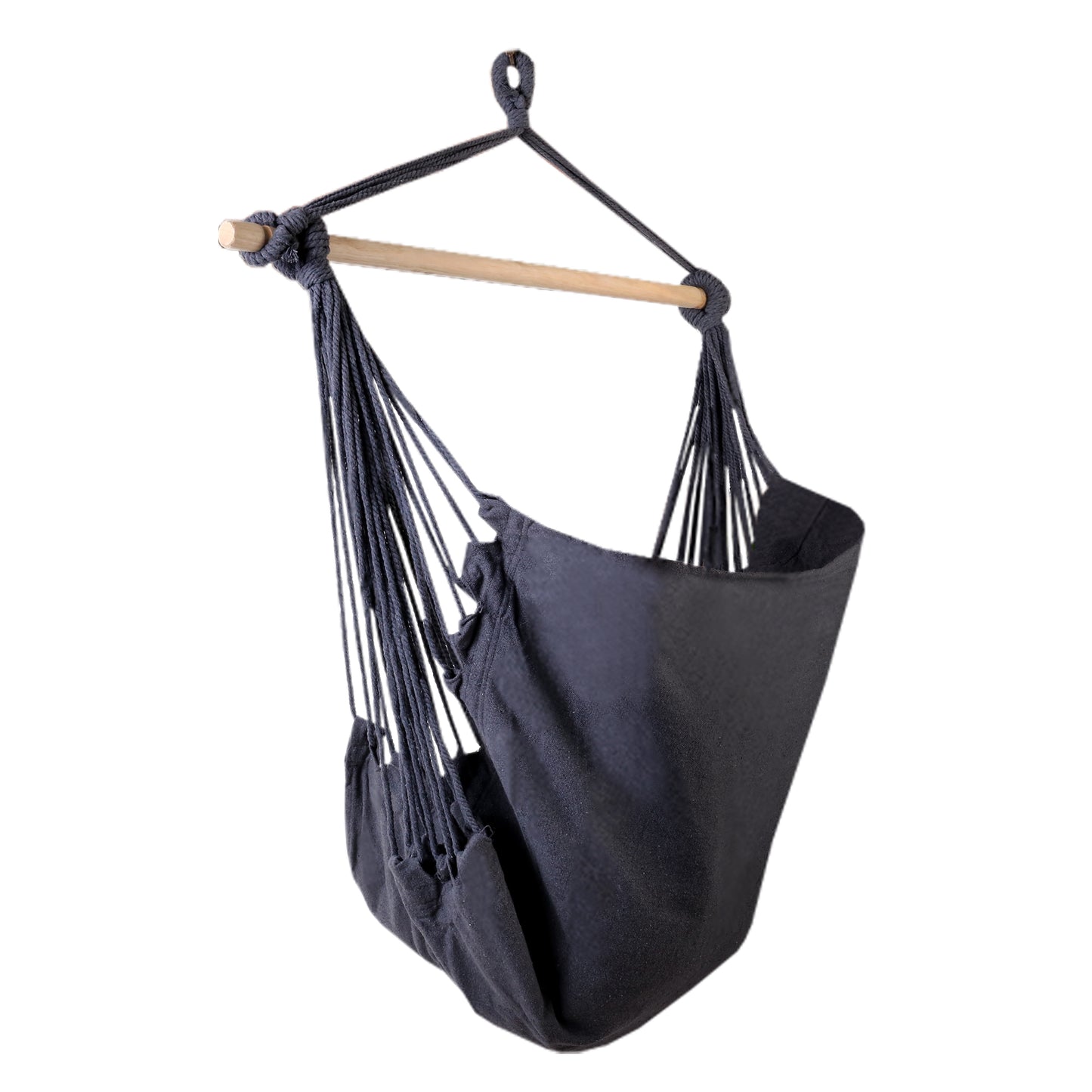Gardeon Hammock Chair Outdoor Camping Hanging Hammocks Cushion Pillow Grey HM-CHAIR-PILLOW-GREY