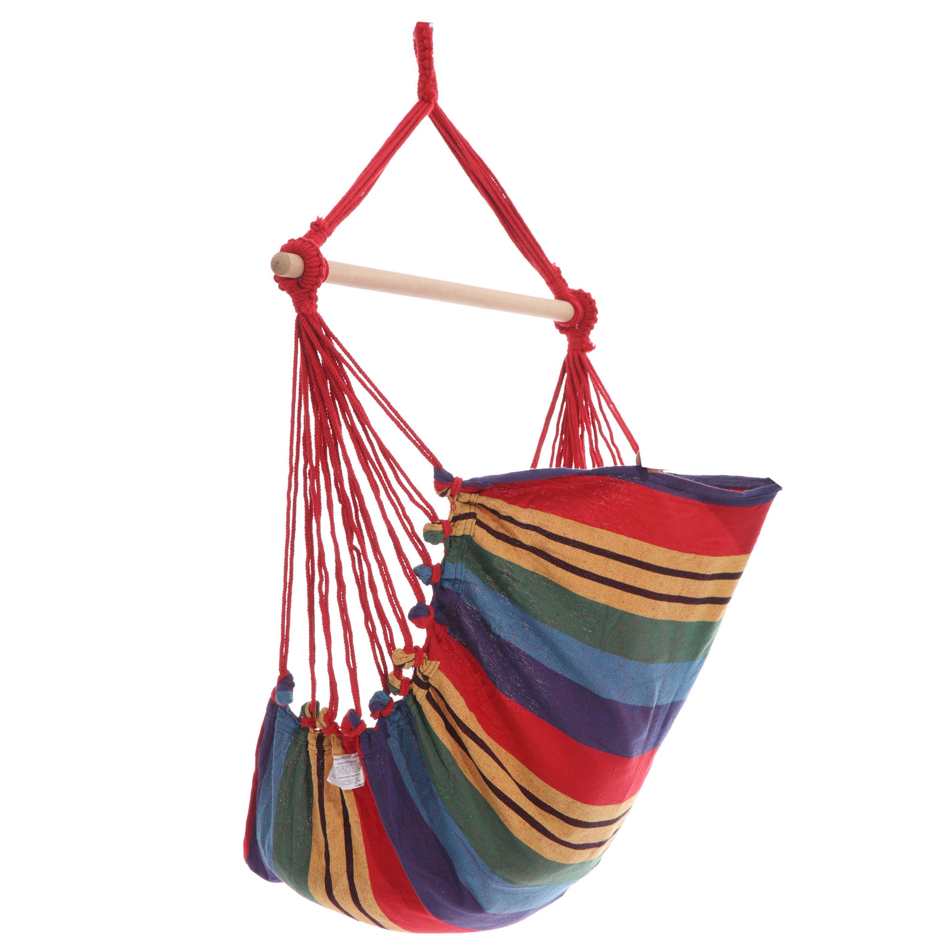 Gardeon Hammock Chair Outdoor Camping Hanging Hammocks Cushion Pillow Rainbow HM-CHAIR-PILLOW-RAINBOW