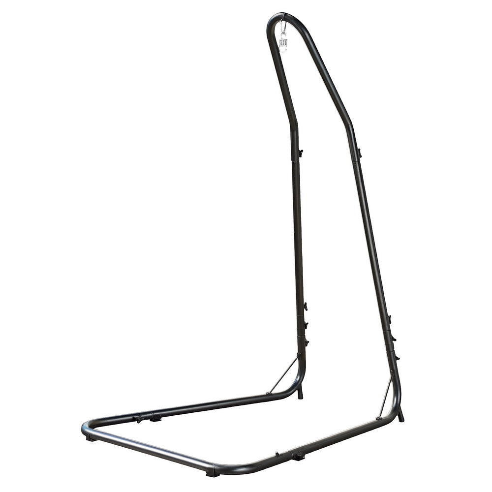 Gardeon Hammock Chair Stand Heavy Duty Steel Frame Black HM-CHAIR-STAND-A