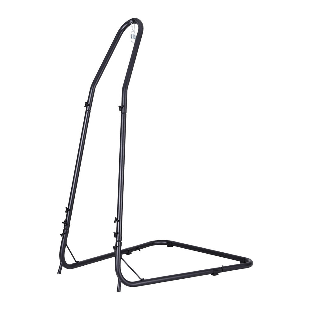 Gardeon Hammock Chair Stand Heavy Duty Steel Frame Black HM-CHAIR-STAND-A