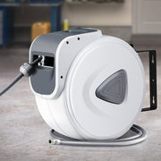 Giantz Air Hose Reel 10m Retractable Rewind Swivel Wall Mount Compressor Garage HR-AIR-AUTO-10M