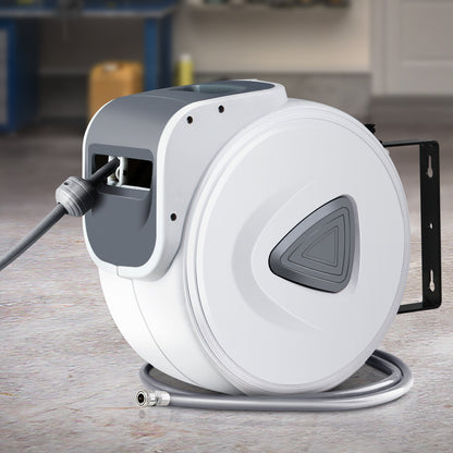 Giantz Air Hose Reel 10m Retractable Rewind Swivel Wall Mount Compressor Garage HR-AIR-AUTO-10M
