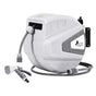 Green Fingers 30M Water Hose Reel Retractable Auto Rewind Wall Mount Garden Spray Gun HR-WA-AUTO-N-30M-PLS