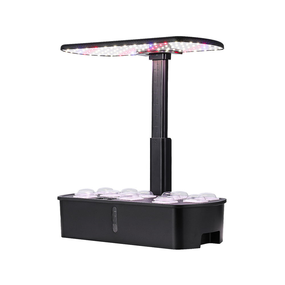 Green Fingers Hydroponics Growing System with LED lights HYDS-GL-23W-BK