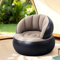 Gardeon Inflatable Chair Blow Up Folding Air Chairs Sofa for Camping with Pump IAS-ROUND-CO