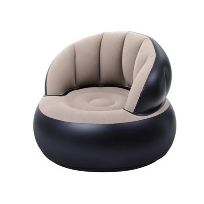 Gardeon Inflatable Chair Blow Up Folding Air Chairs Sofa for Camping with Pump IAS-ROUND-CO